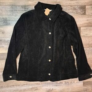 Women's Black Suede Jacket
